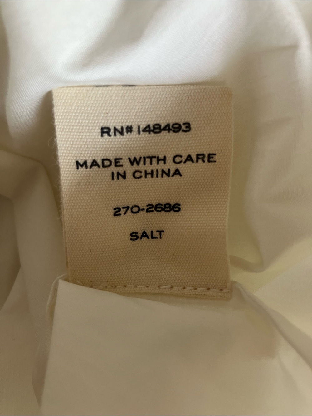 Dôen Katherina Smocked Ruched Short Puff Sleeve Midi Dress in Salt - Size Small - Picture 11 of 11